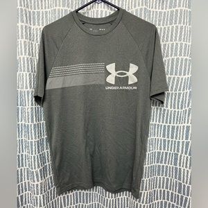 Gray dry fit  Under Armour shirt